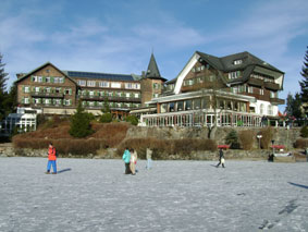 Titisee Hotel as seen from the lake